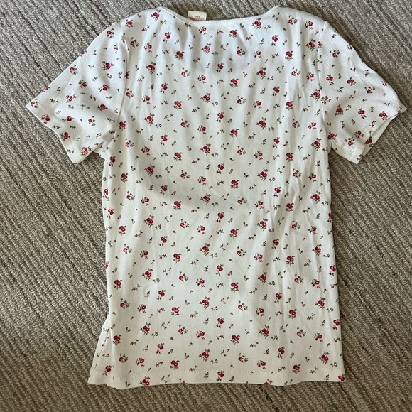 Levi's White Ribbed Top - Picture 5 of 5